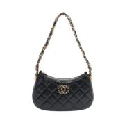 Chanel Vintage Pre-owned Laeder chanel-vskor Black, Dam