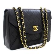 Chanel Vintage Pre-owned Laeder chanel-vskor Black, Dam