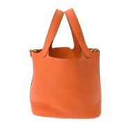 Hermès Vintage Pre-owned Laeder handvskor Orange, Dam