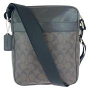 Coach Pre-owned Pre-owned Canvas axelremsvskor Brown, Dam