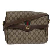 Gucci Vintage Pre-owned Canvas gucci-vskor Brown, Dam