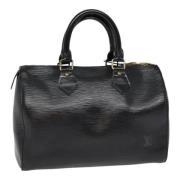 Louis Vuitton Vintage Pre-owned Laeder handvskor Black, Dam