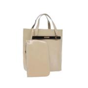 Gucci Vintage Pre-owned Laeder gucci-vskor Beige, Dam