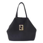 Fendi Vintage Pre-owned Nylon fendi-vskor Black, Dam