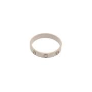 Cartier Vintage Pre-owned Vitt guld ringar Gray, Dam