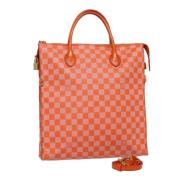 Louis Vuitton Vintage Pre-owned Canvas louis-vuitton-vskor Orange, Dam