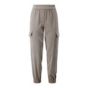 D.Exterior Brun Corduroy Joggingbyxor Brown, Dam