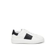 Hogan Lädersneakers med nitar White, Herr