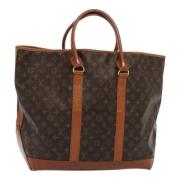 Louis Vuitton Vintage Pre-owned Canvas louis-vuitton-vskor Brown, Dam