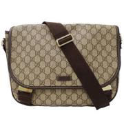 Gucci Vintage Pre-owned Plast gucci-vskor Brown, Dam