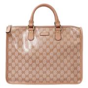 Gucci Vintage Pre-owned Tyg gucci-vskor Pink, Dam