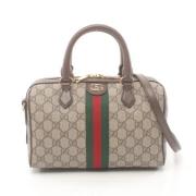 Gucci Vintage Pre-owned Laeder gucci-vskor Beige, Dam