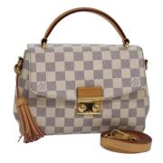 Louis Vuitton Vintage Pre-owned Canvas louis-vuitton-vskor Beige, Dam