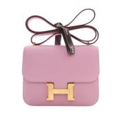 Hermès Vintage Pre-owned Laeder axelremsvskor Pink, Dam