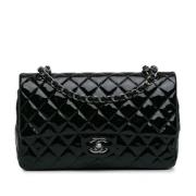 Chanel Vintage Pre-owned Laeder axelremsvskor Black, Dam