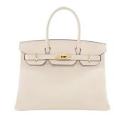 Hermès Vintage Pre-owned Laeder handvskor Beige, Dam