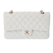 Chanel Vintage Pre-owned Laeder chanel-vskor White, Dam