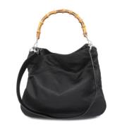 Gucci Vintage Pre-owned Nylon gucci-vskor Black, Dam