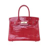 Hermès Vintage Pre-owned Laeder handvskor Red, Dam