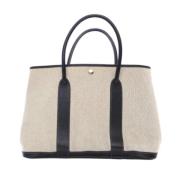 Hermès Vintage Pre-owned Canvas totevskor Beige, Dam