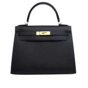 Hermès Vintage Pre-owned Laeder handvskor Black, Dam