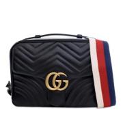 Gucci Vintage Pre-owned Laeder axelremsvskor Black, Dam