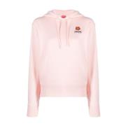 Kenzo Rosa Boke Flower bomullsfleece huvtröja Pink, Dam