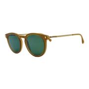 Mykita Brun Havana Solglasögon Panto Stil Brown, Unisex