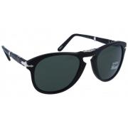 Persol Hopfällbara solglasögon med enhetliga linser Black, Herr