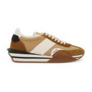 Tom Ford Tekniska canvas- och mockasneakers Multicolor, Herr