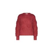 Fabienne Chapot Bibian Heart Pullover Red, Dam