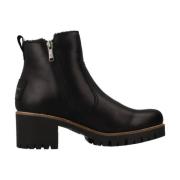 Panama Jack Ankle Boots Black, Dam