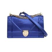 Dior Vintage Pre-owned Laeder dior-vskor Blue, Dam