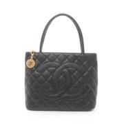 Chanel Vintage Pre-owned Laeder chanel-vskor Black, Dam