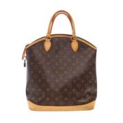 Louis Vuitton Vintage Pre-owned Canvas handvskor Brown, Dam