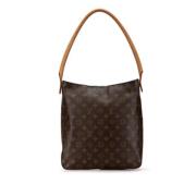 Louis Vuitton Vintage Pre-owned Canvas handvskor Brown, Dam