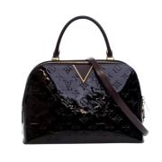 Louis Vuitton Vintage Pre-owned Laeder handvskor Purple, Dam