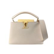 Louis Vuitton Vintage Pre-owned Laeder handvskor White, Dam