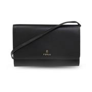 Furla Plånbok på kedja Camelia Black, Dam