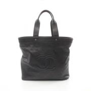 Chanel Vintage Pre-owned Laeder chanel-vskor Black, Dam