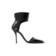 Alexander McQueen Pre-owned Pre-owned Tyg klackskor Black, Dam