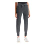 Thom Browne Kashmir Intarsia Joggers Gray, Dam