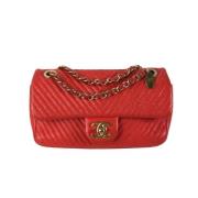 Chanel Vintage Pre-owned Laeder chanel-vskor Red, Dam