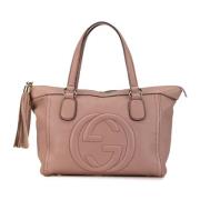 Gucci Vintage Pre-owned Laeder handvskor Pink, Dam