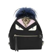 Fendi Vintage Pre-owned Tyg ryggsckar Black, Dam