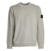 Stone Island Grå Crewneck Sweater Aw24 Gray, Herr