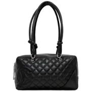 Chanel Vintage Pre-owned Laeder chanel-vskor Black, Dam