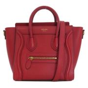 Celine Vintage Pre-owned Laeder celine-vskor Red, Dam