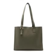 Loewe Pre-owned Pre-owned Tyg axelremsvskor Gray, Dam