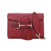 Gucci Vintage Pre-owned Laeder gucci-vskor Red, Dam